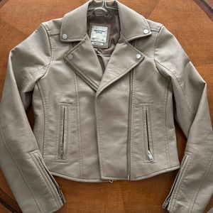 Abercrombie & Fitch Vegan Leather Jacket
